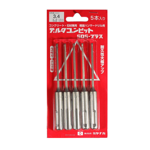 ミヤナガ・デルタゴンビットＳＤＳ・３．４Ｘ１１６ＭＭ５ＰＣＳ