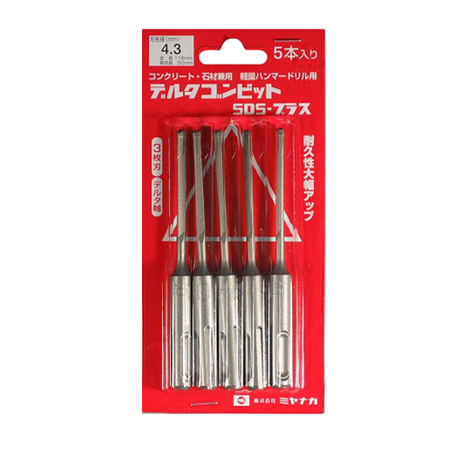 ミヤナガ・デルタゴンビットＳＤＳ・４．３Ｘ１１６ＭＭ５ＰＣＳ