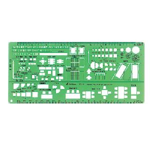 シンワ・テンプレート建築定規・ＴＤ−４６６０１０
