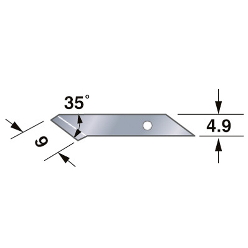 タジマ・アートナイフ替刃・ＬＣＢ−１０Ａ