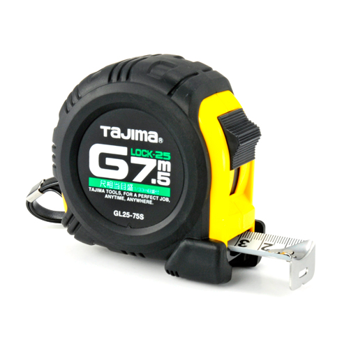 タジマ・Ｇロック２５７．５Ｍ尺目付・ＧＬ２５−７５ＳＢＬ