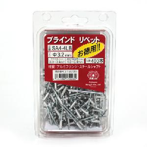 ＳＫ１１・ブラインドリベット４００入・ＳＡ４−４ＬＢ