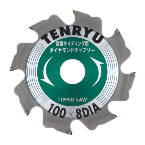 ＴＥＮＲＹＵ・窯業サイディングチップソー・１００Ｘ８Ｄ