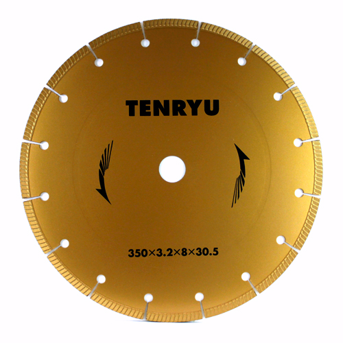 ＴＥＮＲＹＵ・ダイヤモンドカッター乾式用・３５５Ｘ３．０Ｘ３０．５