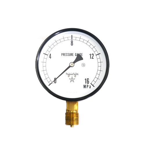 右下精器・汎用圧力計Ａ１００・Ｇ３／８・Ｓ−４１・１０．０ＭＰＡ